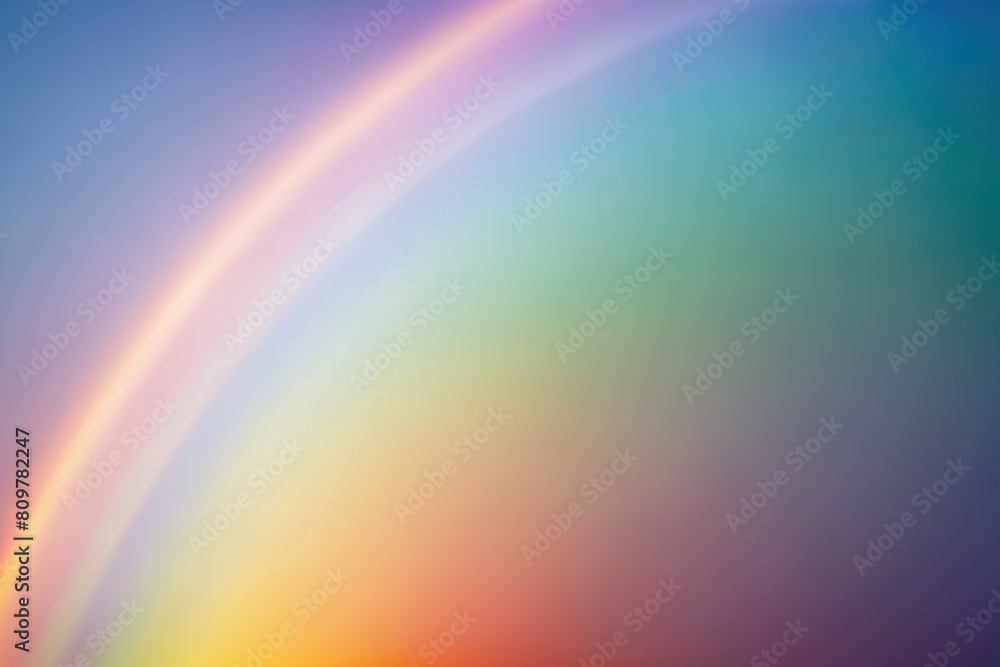 Rainbow pastel background with sunshine glare. Rainbow pastel background with sunshine glare.