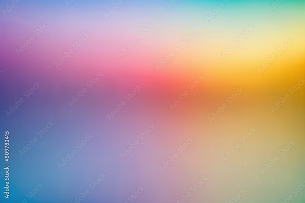 Fototapeta premium Rainbow pastel background with sunshine glare.