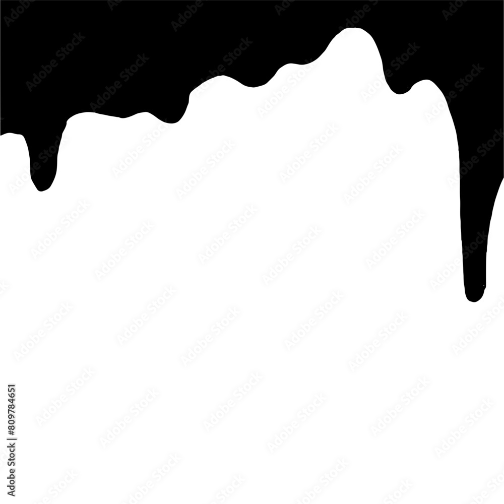 Melted Decoration Vector Melted Decoration Vector