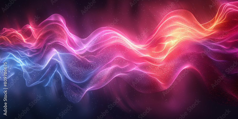 Fototapeta premium 3d abstract dots representing digital binary data. Concept for big data, deep machine learning, artificial intelligence, business technology background. virtualization, futuristic,