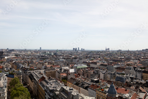 Blick über Wien vom Restaurant 360 Grad Ocean Sky Wien