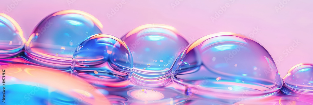 soap bubbles on a pastel background, red pink abstract oil bubbles or face serum background. pink Oil and water bubbles molecule ,pink Bubbles oil or collagen serum for cosmetic product, banner poster soap bubbles on a pastel background, red pink abstract oil bubbles or face serum background. pink Oil and water bubbles molecule ,pink Bubbles oil or collagen serum for cosmetic product, banner poster