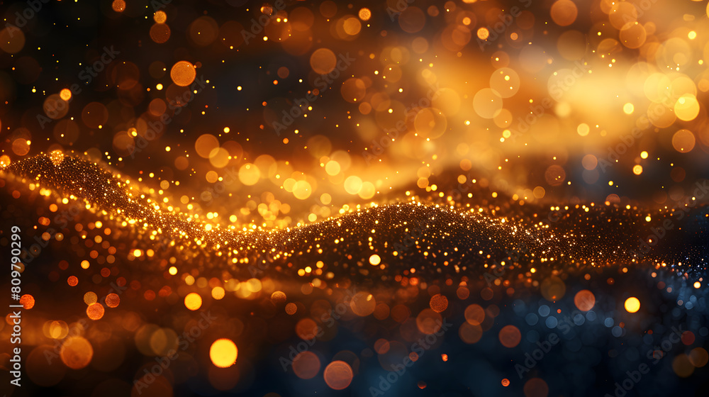 Abstract golden background with blur sparkle gold bokeh light effect Abstract golden background with blur sparkle gold bokeh light effect