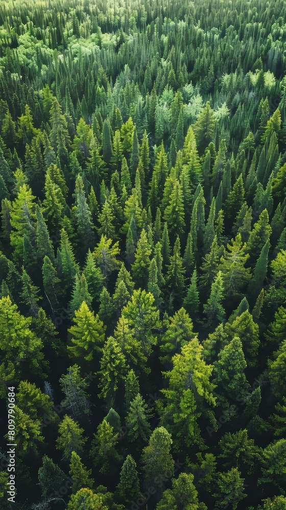Pristine boreal forests stretching for miles Pristine boreal forests stretching for miles