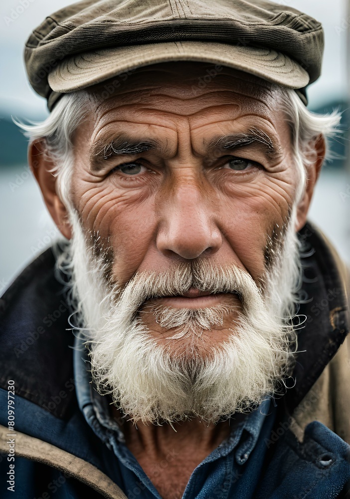 The old man was a fisherman. The old man was a fisherman.