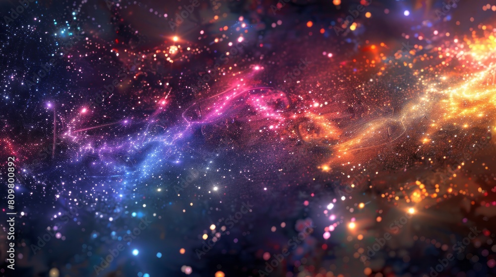 Obraz premium abstract background with stars.