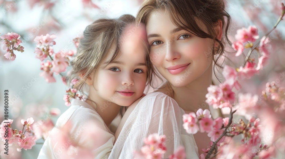 Glowing Moments of Motherhood. Generative AI Glowing Moments of Motherhood. Generative AI