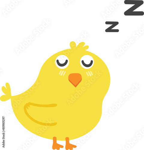 cute chick cartoon