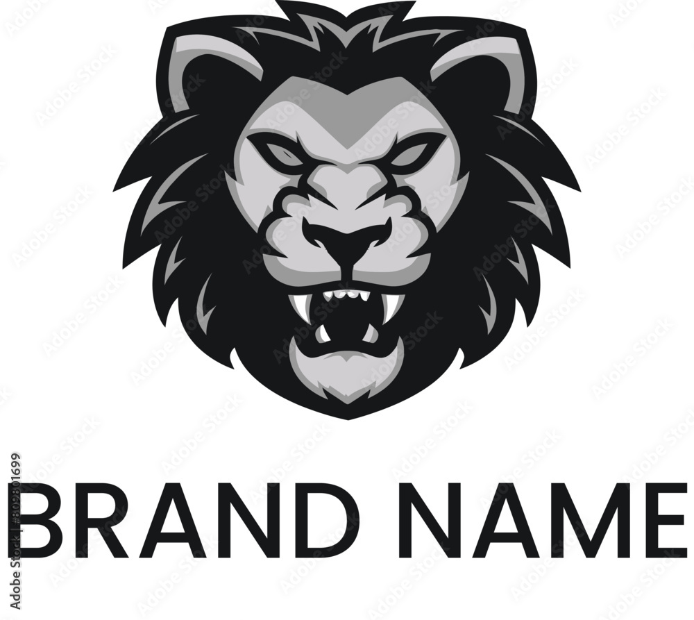a lion head with a lion head on it a lion head with a lion head on it
