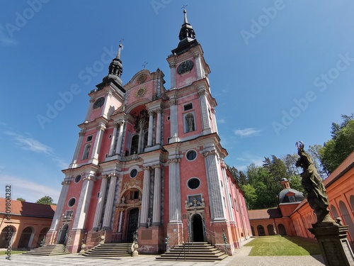 Obraz na płótnie Święta Lipka. Bazylika Nawiedzenia Najświętszej Maryi Panny. Polska - Mazury - Warmia. w salonie