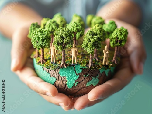 A company partners with a local nonprofit organization, aligning its financial goals with a social mission and creating shared value for the community