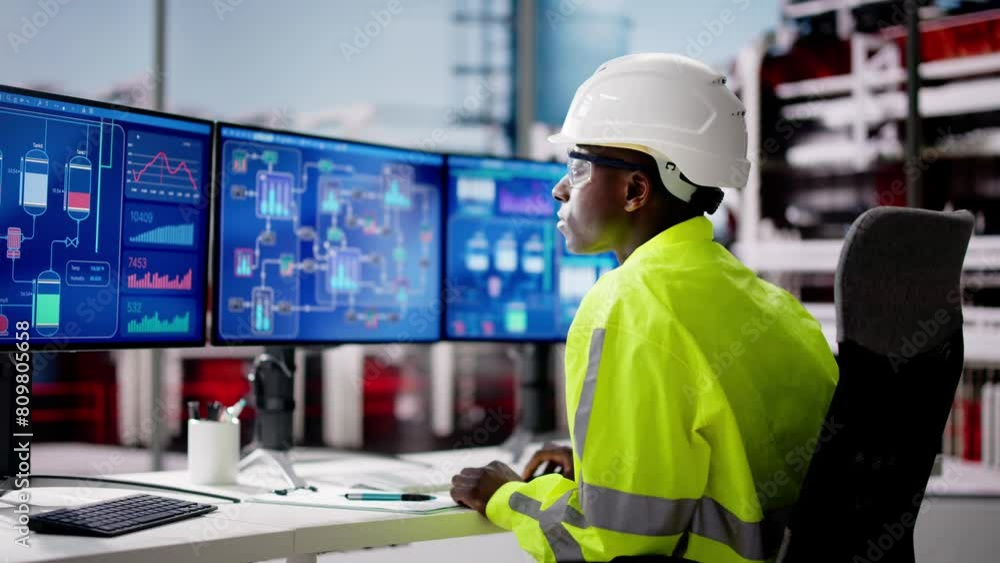 Industrial Data Automation System On Computer