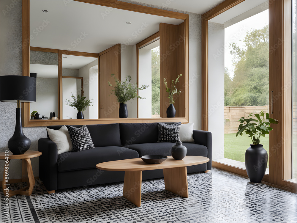 Fototapeta premium living room interior