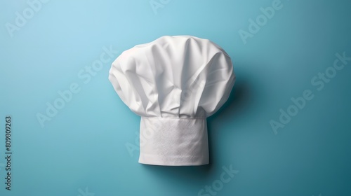 modern white chef hat