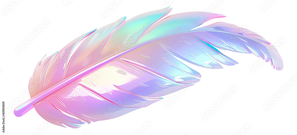 The model has rich colors, intense reflections on the feathers, transparent background. The model has rich colors, intense reflections on the feathers, transparent background.