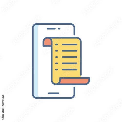 Online Magazine vector icon