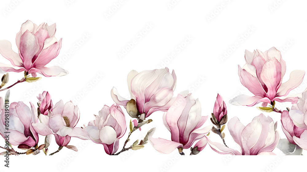 Obraz premium A vast meadow bursts with colorful wildflowers in bloom under a bright blue sky