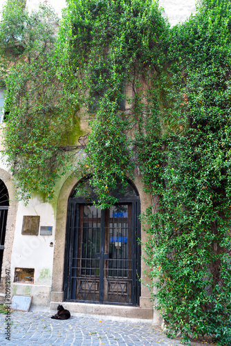 the historic center of Ceprano Frosinone Italy