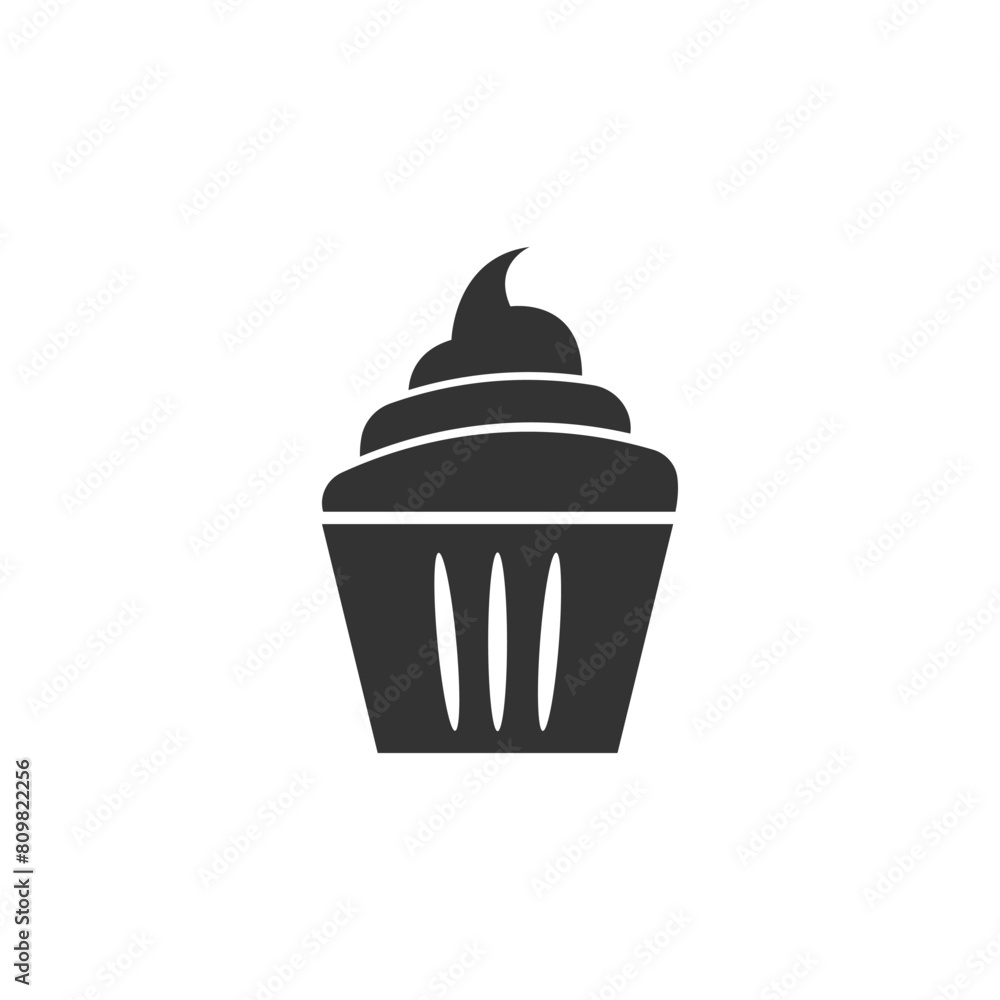 Cake sign icon vector illustration design template Cake sign icon vector illustration design template