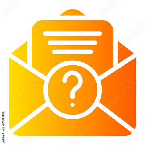 email gradient icon