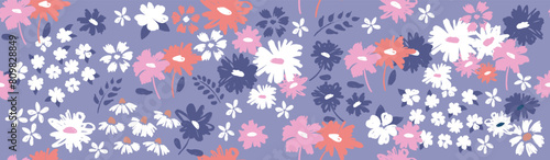 Floral background for textile, swimsuit, pattern covers, surface, wallpaper, gift wrap. © Tatiana
