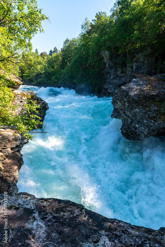Waterfall in Romsdal photo
