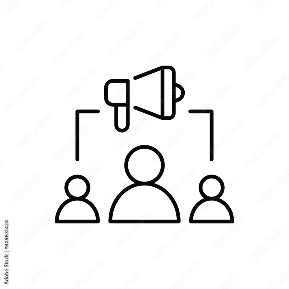 Public Relation vector icon Public Relation vector icon