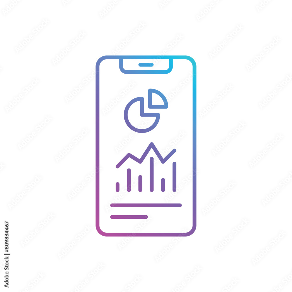 Data Analytics vector icon Data Analytics vector icon