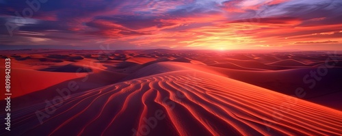 Dramatic Martian Desert Sce...