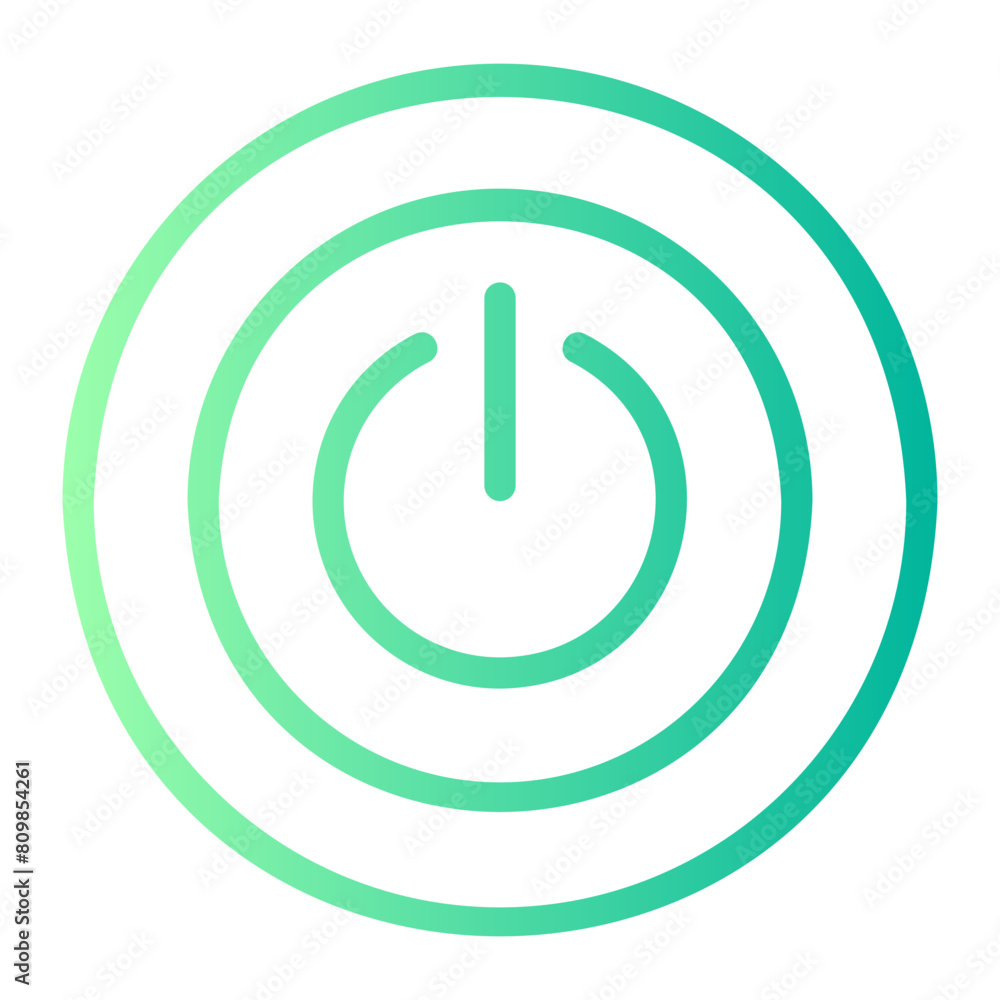 power gradient icon power gradient icon
