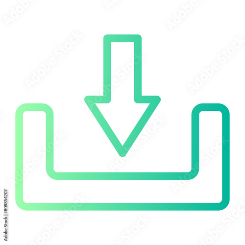 download gradient icon