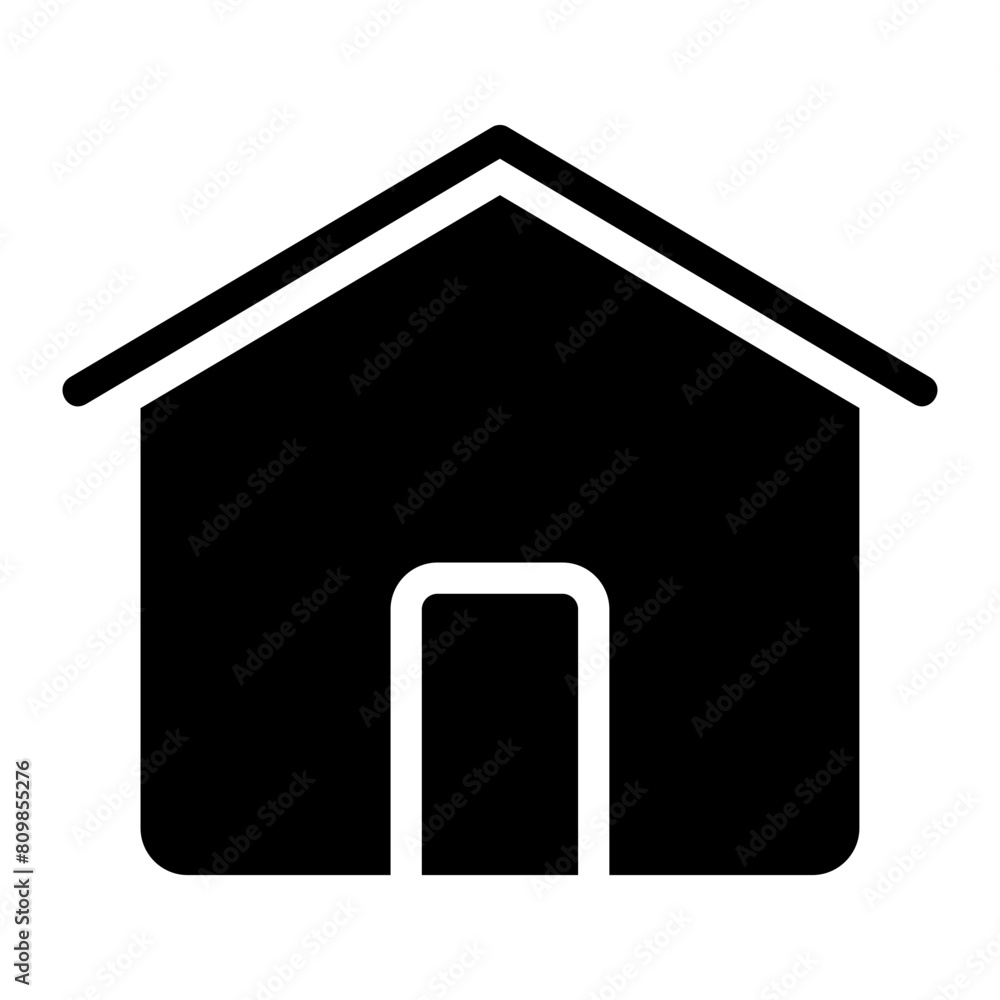 home button glyph icon