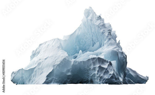 iceberg isolated on transparent background