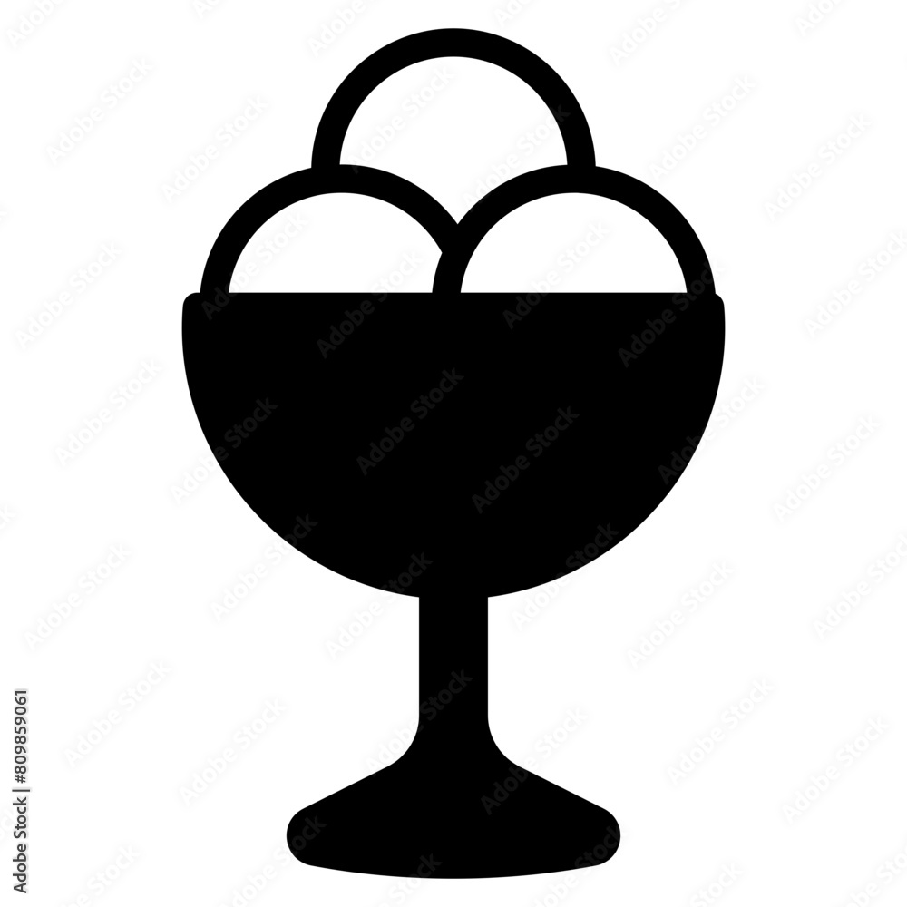 Obraz premium ice cream sundae