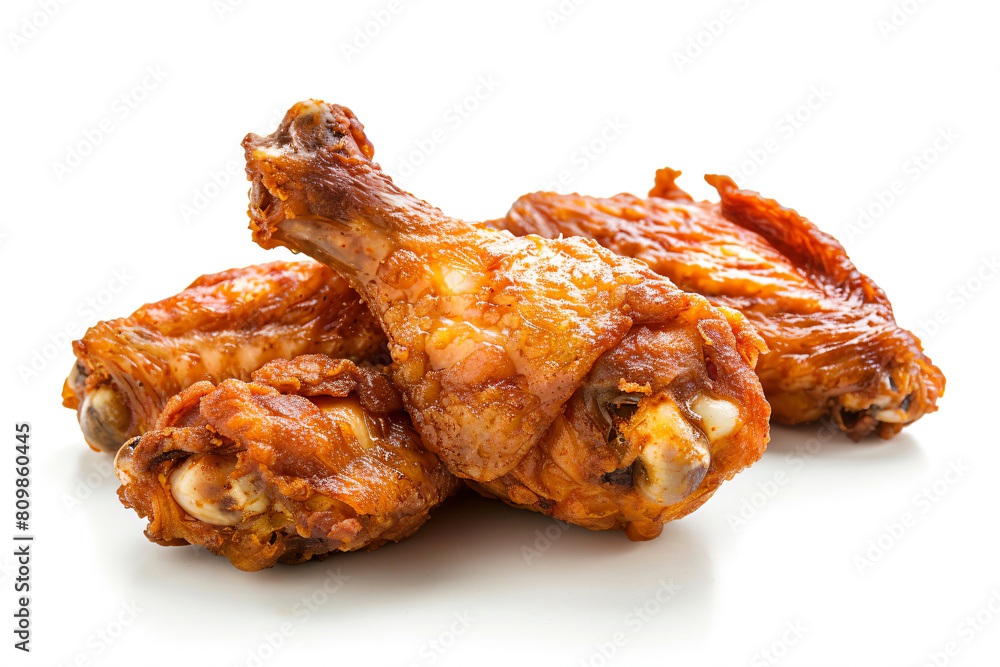 a pile of chicken wings on a white surface a pile of chicken wings on a white surface