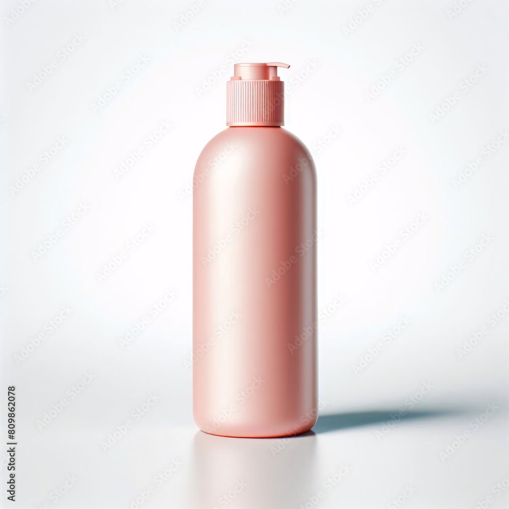 Realistic cosmetic package. Pink cosmetics bottles, containers. Beauty products. Spray, soap and cream, shampoo vector blanc luxury packaging Realistic cosmetic package. Pink cosmetics bottles, containers. Beauty products. Spray, soap and cream, shampoo vector blanc luxury packaging