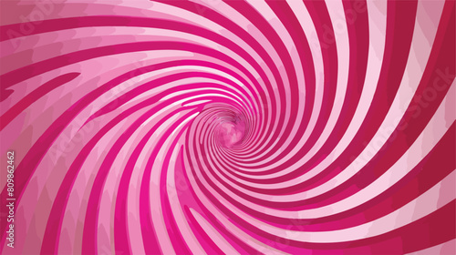 Pink geometric psychedelic square background with cir