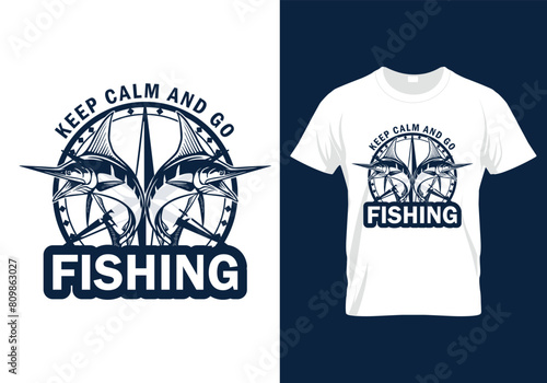 Fishing t shirt design vector brand and custom unique t shirt design,