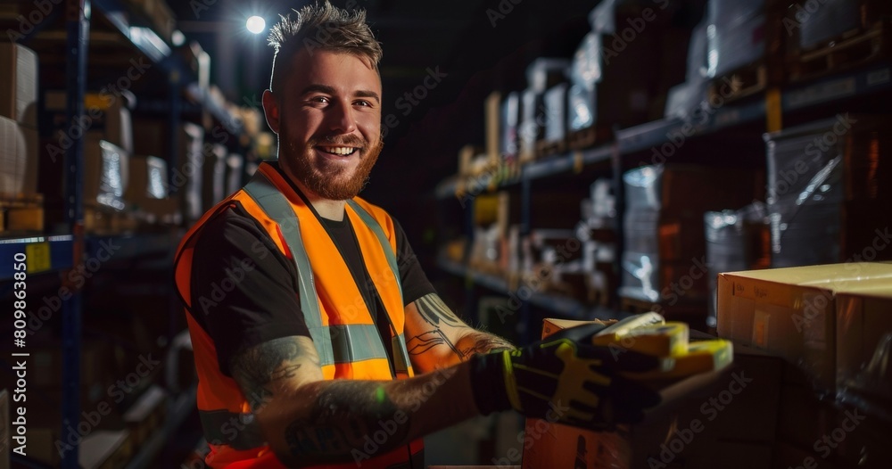 worker in warehouse worker in warehouse