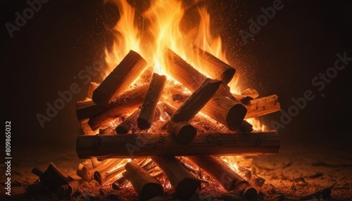 sparks of bonfire night background