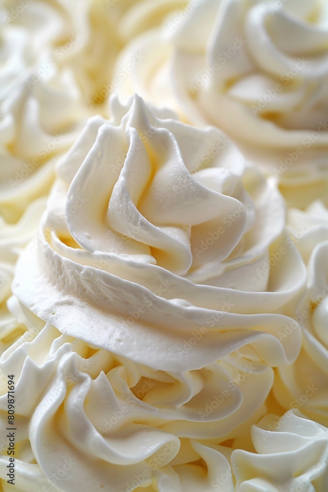 Lose yourself in the creamy swirls of whipped cream, its delightful texture and heavenly aroma enchanting Lose yourself in the creamy swirls of whipped cream, its delightful texture and heavenly aroma enchanting