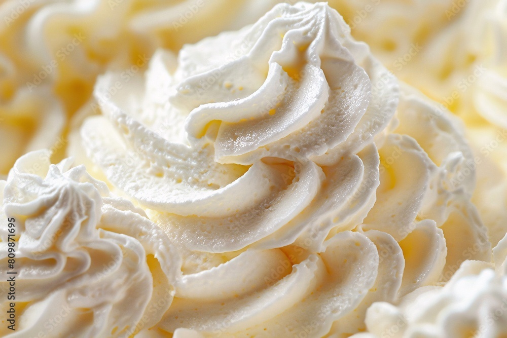 Lose yourself in the creamy swirls of whipped cream, its delightful texture and heavenly aroma enchanting