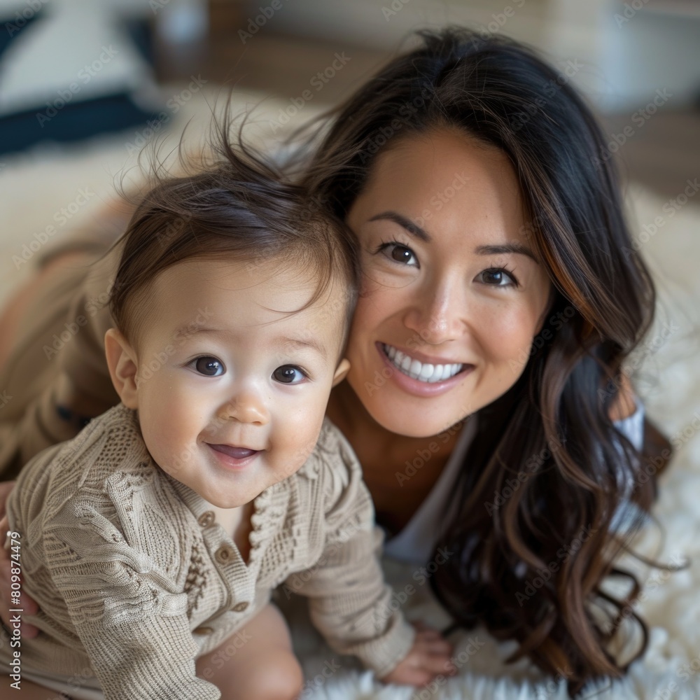 Happy Mom with her cute little baby boy mom playing with her cute baby son Happy Mom with her cute little baby boy mom playing with her cute baby son