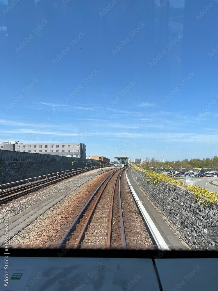 railway in the countryside