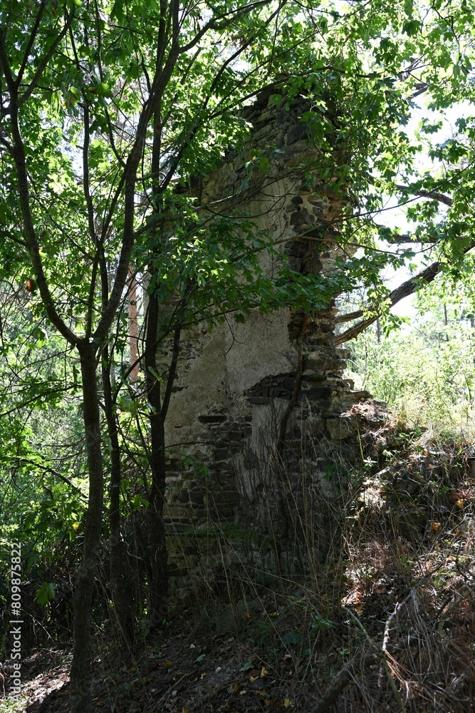 Ruine Johanneskapelle, Drosendorf, Österreich, 07.09.2023 Ruine Johanneskapelle, Drosendorf, Österreich, 07.09.2023