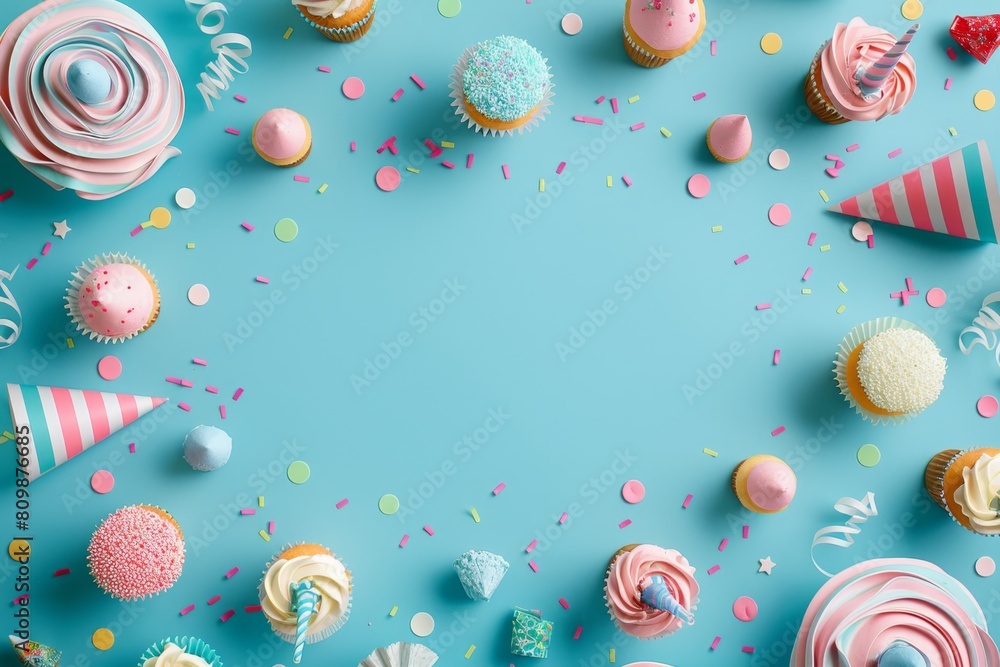 Minimalist Birthday Theme with Party Elements
Minimalist Birthday Theme with Party Elements