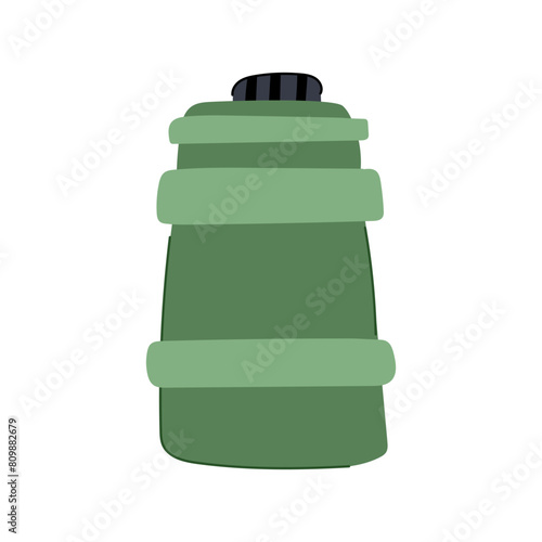 water rain barrel cartoon. water garden, tank can, container butt water rain barrel sign. isolated symbol vector illustration