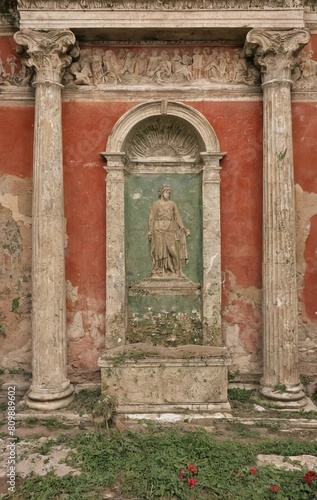 Wallpaper Mural architecture and paintings of ancient Rome Torontodigital.ca