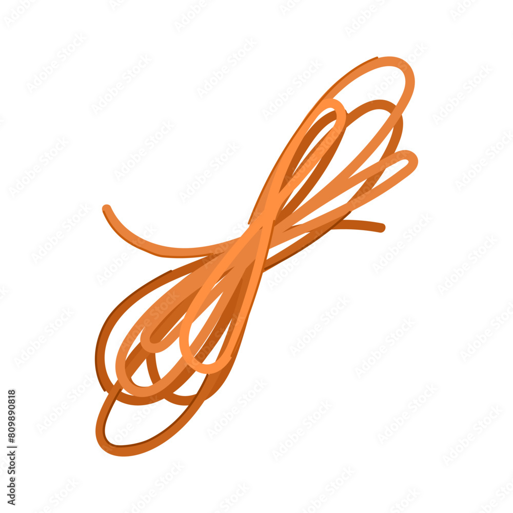cord rope cartoon. string twine, marine jute, hemp loop cord rope sign. isolated symbol vector illustration cord rope cartoon. string twine, marine jute, hemp loop cord rope sign. isolated symbol vector illustration