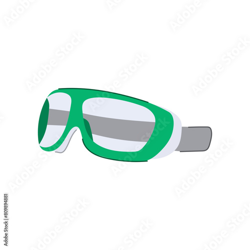 glasses safety goggles cartoon. construction work, goggle glass, protect protection glasses safety goggles sign. isolated symbol vector illustration